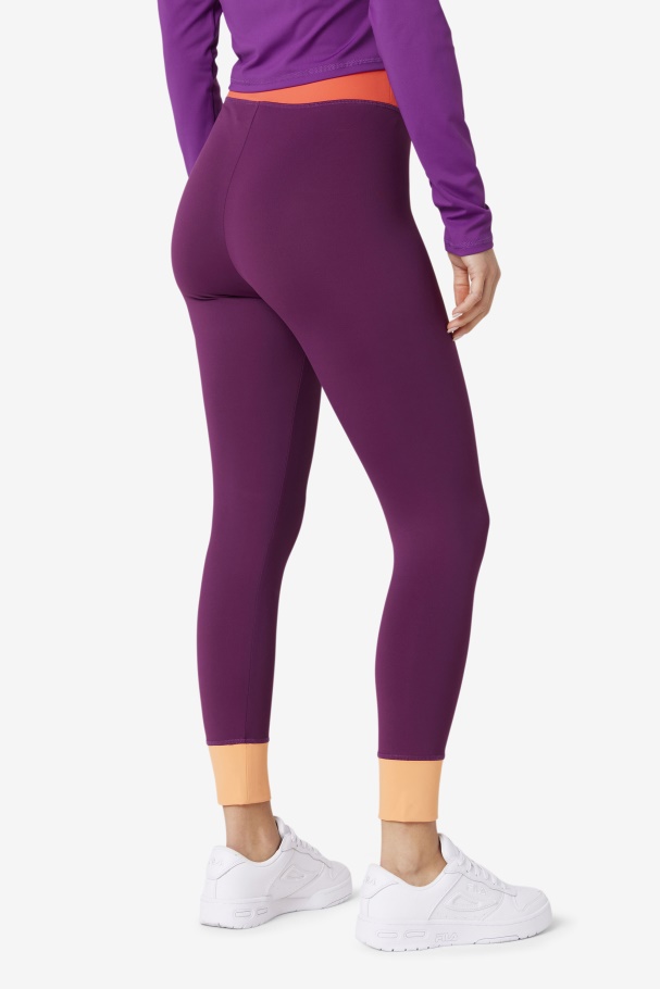 Fila UK Marnie Base Layer Legging Charisma/Crocus Petal/Cayenne