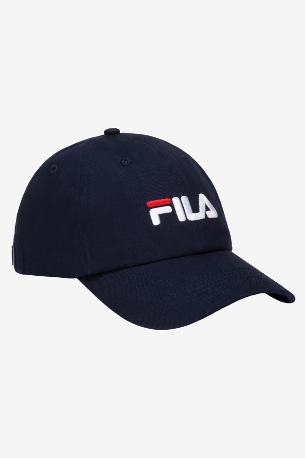 Fila UK Embroidered Logo Baseball Hat Navy