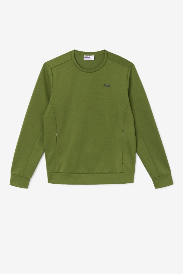 Emry Crew Fila UK Chive/Black