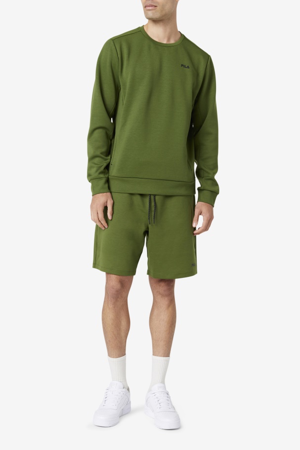 Emry Crew Fila UK Chive/Black