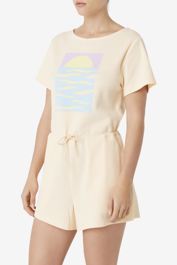 Fila UK Julianna Romper Tender Peach