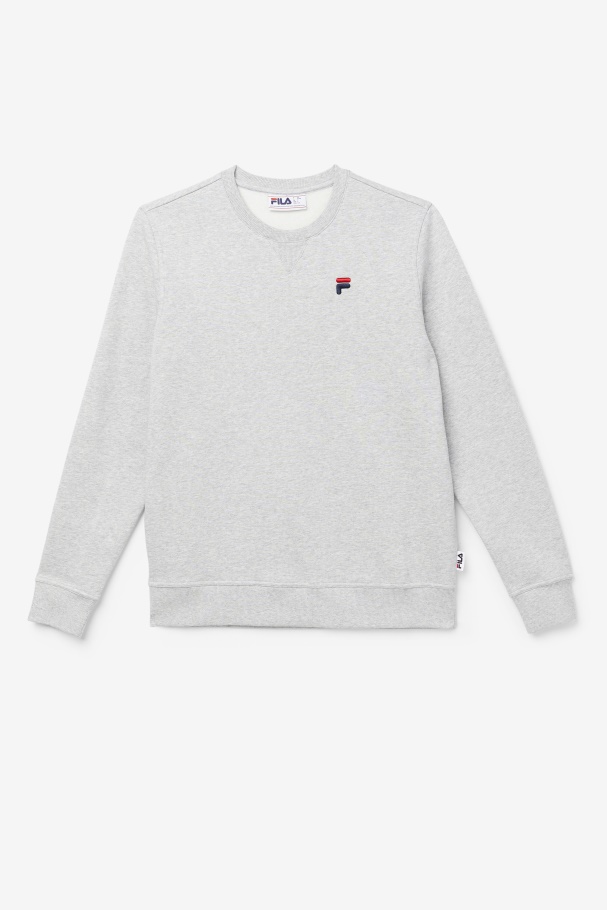 Light Grey Kieve Sweatshirt Fila UK