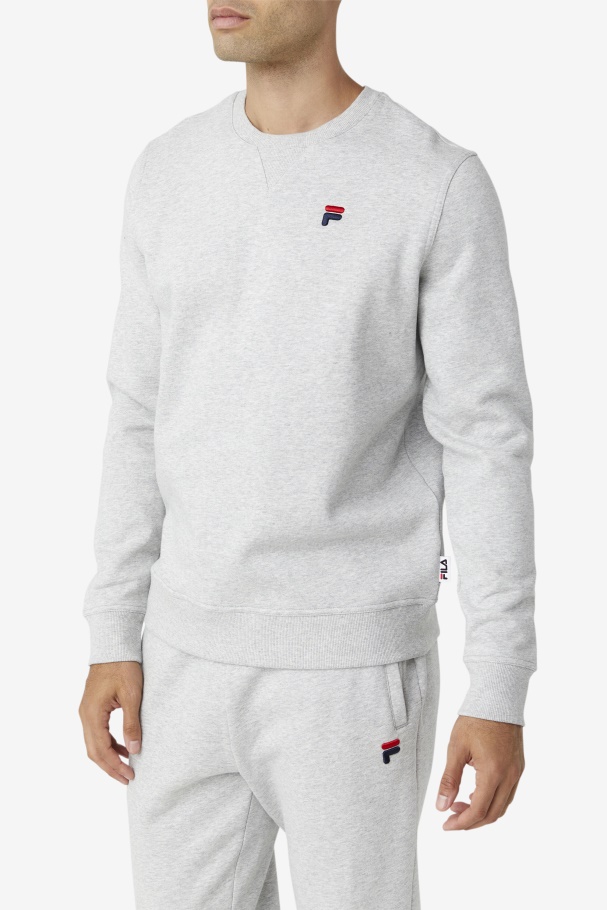 Light Grey Kieve Sweatshirt Fila UK