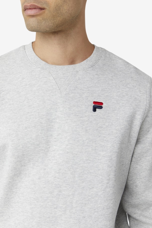 Light Grey Kieve Sweatshirt Fila UK