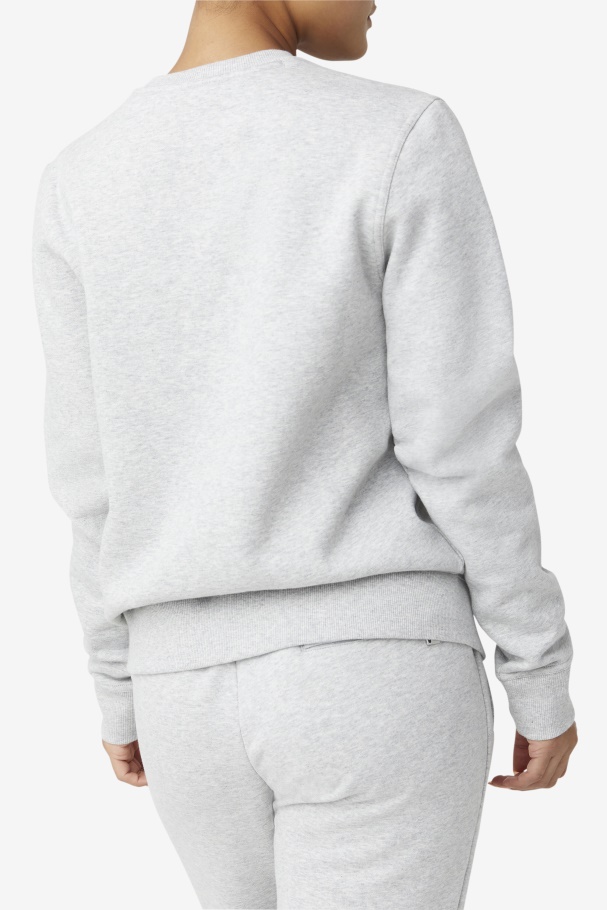 Light Grey Kieve Sweatshirt Fila UK