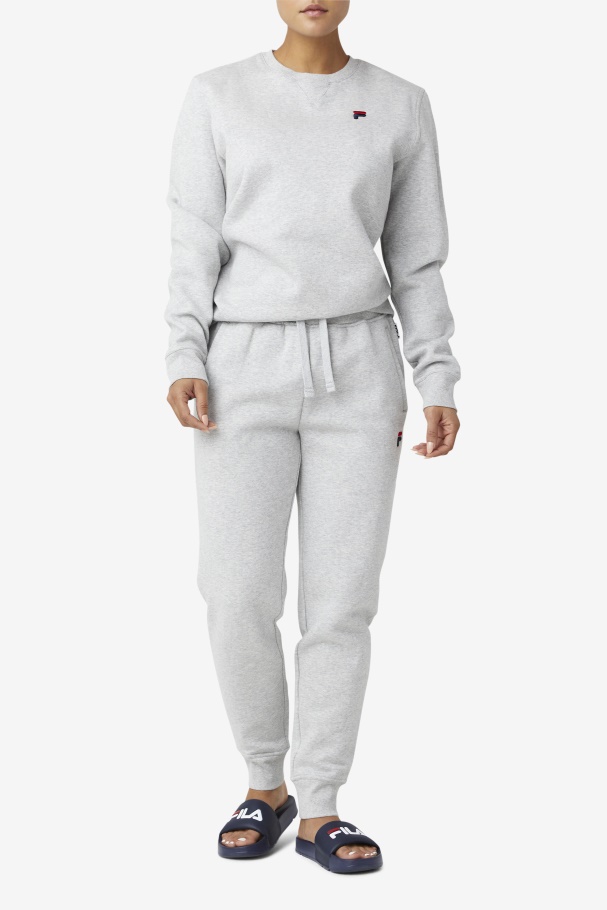 Light Grey Kieve Sweatshirt Fila UK