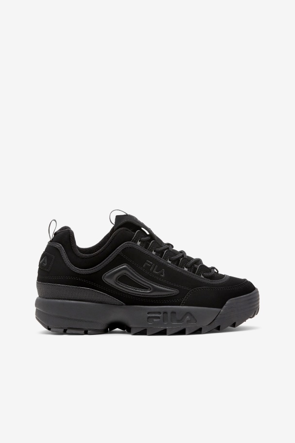 Men's Disruptor 2 Fila UK Triple Black