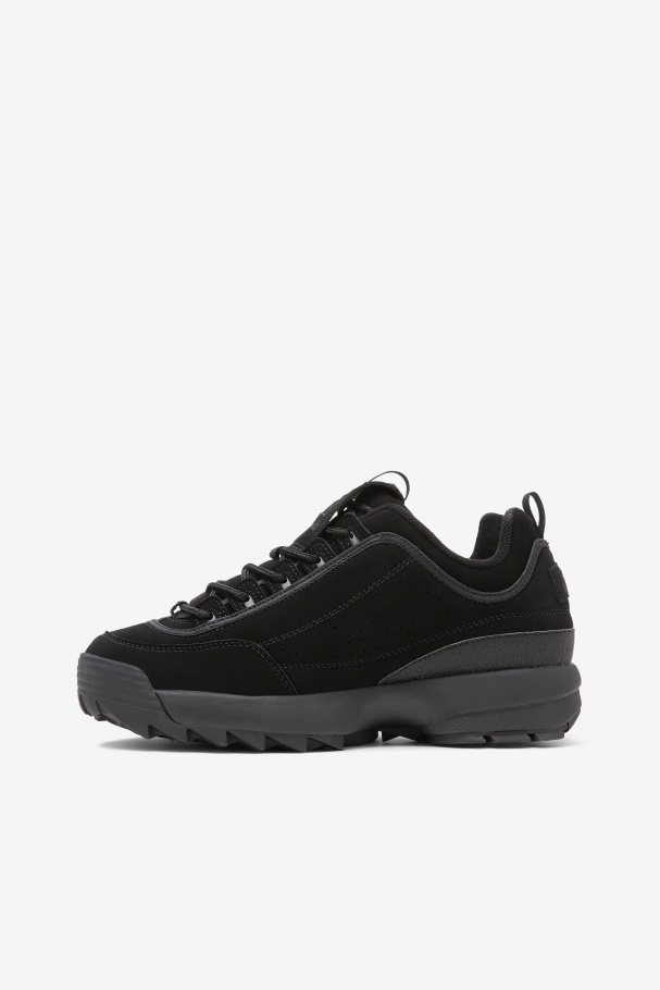 Men\'s Disruptor 2 Fila UK Triple Black