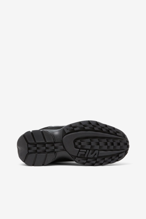 Men\'s Disruptor 2 Fila UK Triple Black