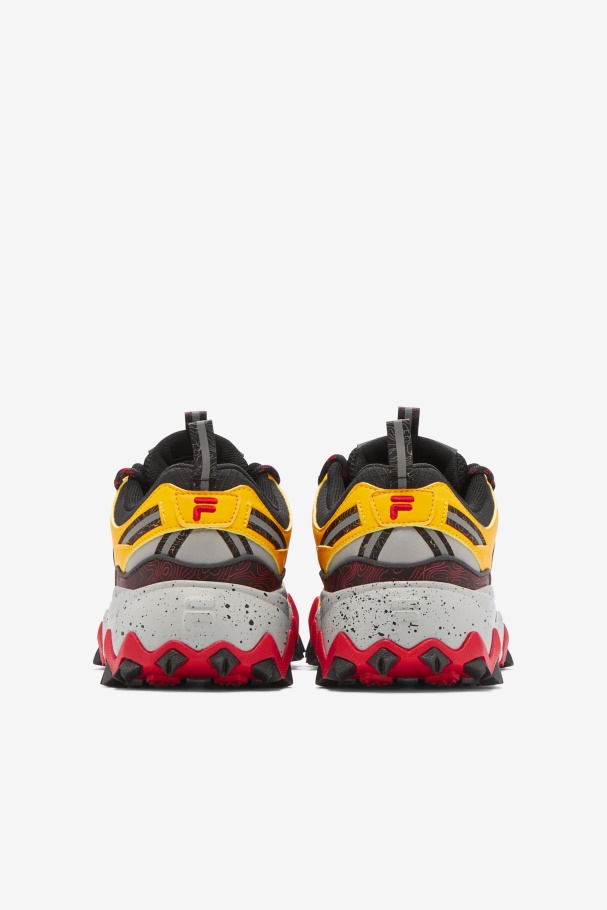 Black/Lemon/Red Men\'s Oakmont Tr Fila UK