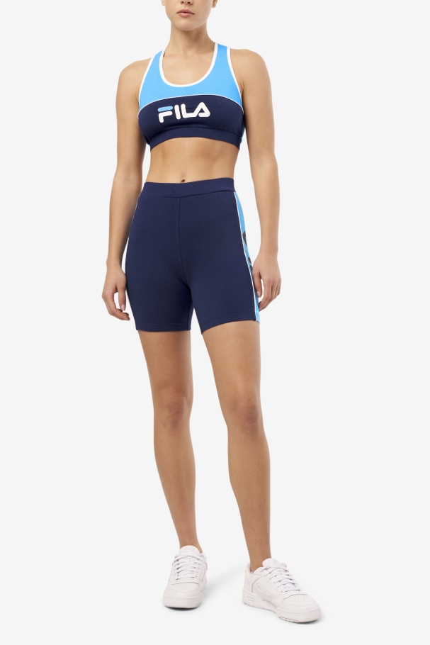 Davina Bike Short Fila UK Navy