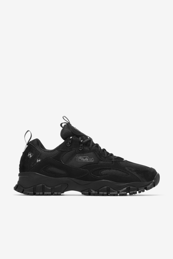 Fila UK Black/Metallic Silver Men's Ray Tracer Tr 2