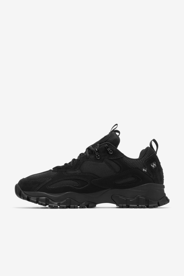 Fila UK Black/Metallic Silver Men\'s Ray Tracer Tr 2
