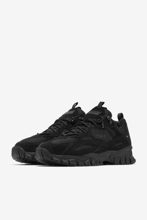 Fila UK Black/Metallic Silver Men\'s Ray Tracer Tr 2