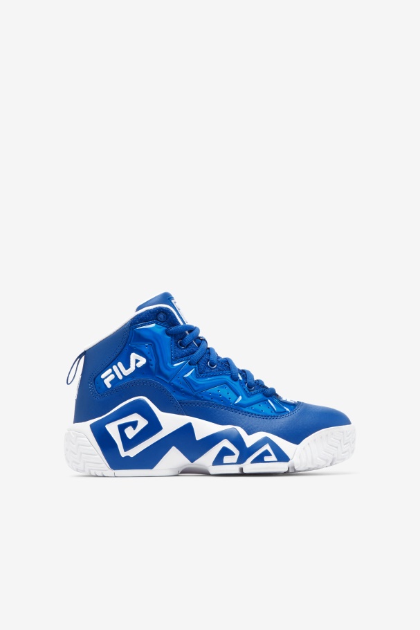 Fila UK Blue/White Big Kids' Mb Night Walk
