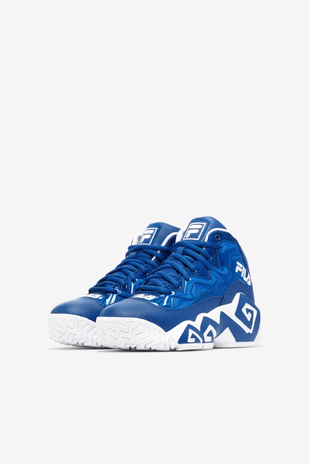 Fila UK Blue/White Big Kids\' Mb Night Walk