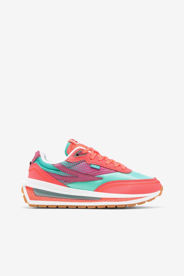 Women's Renno Cockatoo/Fiery Coral/Malaga Fila UK