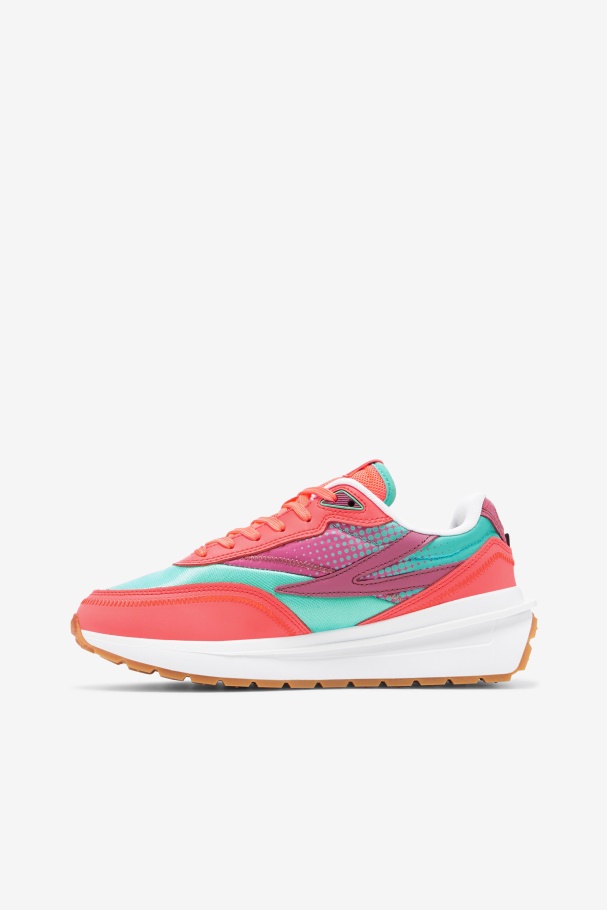 Women\'s Renno Cockatoo/Fiery Coral/Malaga Fila UK