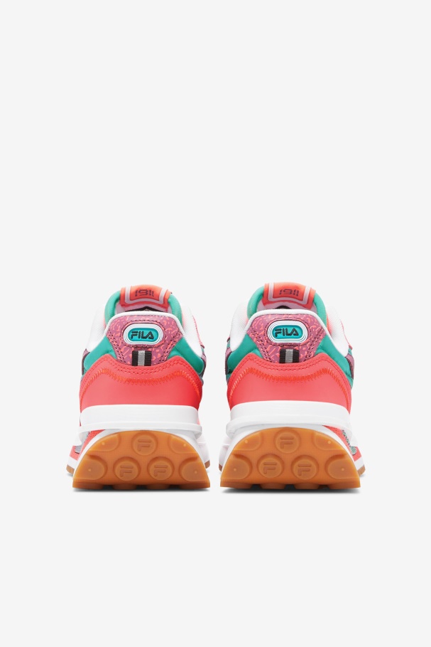 Women\'s Renno Cockatoo/Fiery Coral/Malaga Fila UK