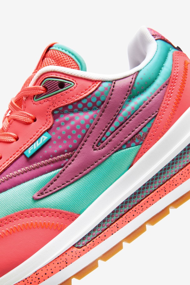 Women\'s Renno Cockatoo/Fiery Coral/Malaga Fila UK