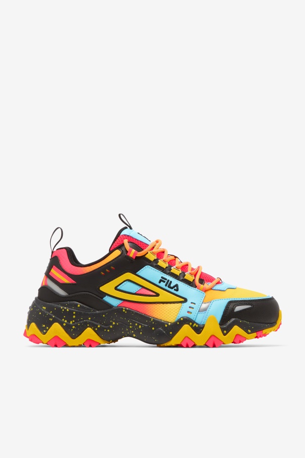 Men's Oakmont Tr Diva Pink/Lemon/Black Fila UK