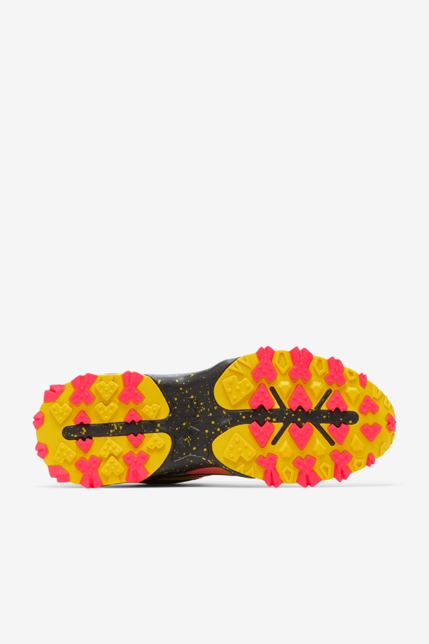 Men\'s Oakmont Tr Diva Pink/Lemon/Black Fila UK
