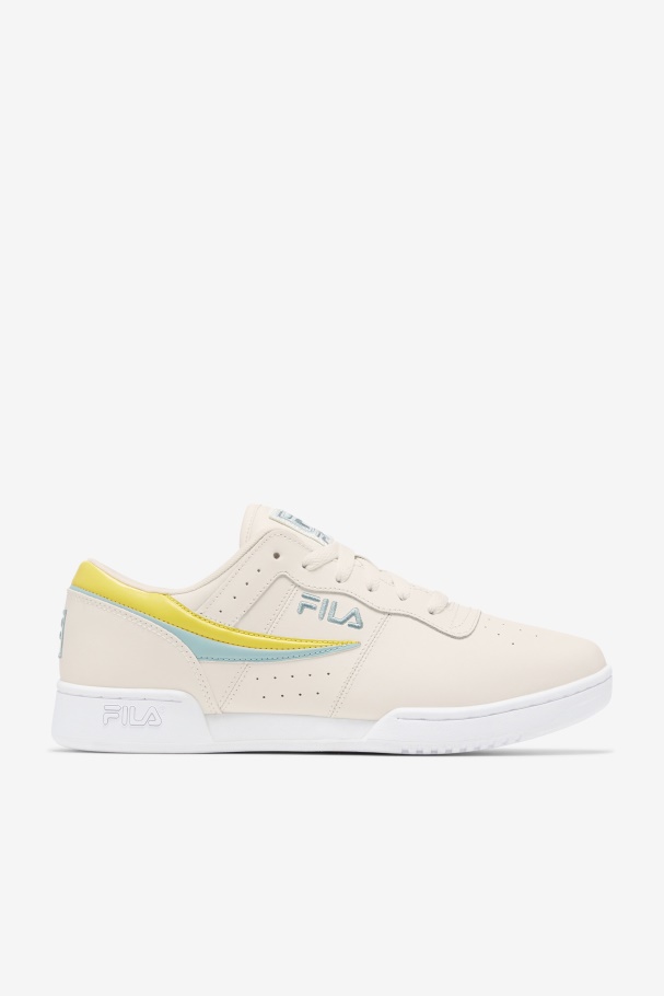 Fila UK Men's Original Fitness Egret/Aurora/Gray Mist