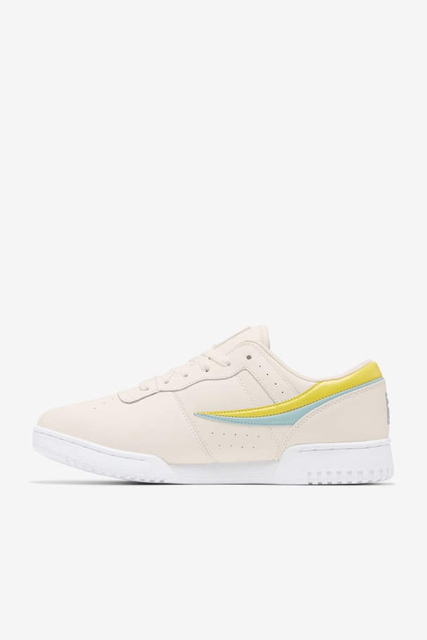 Fila UK Men\'s Original Fitness Egret/Aurora/Gray Mist