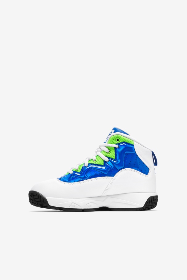 Little Kids\' Mb Night Walk Fila UK White/Blue/Green