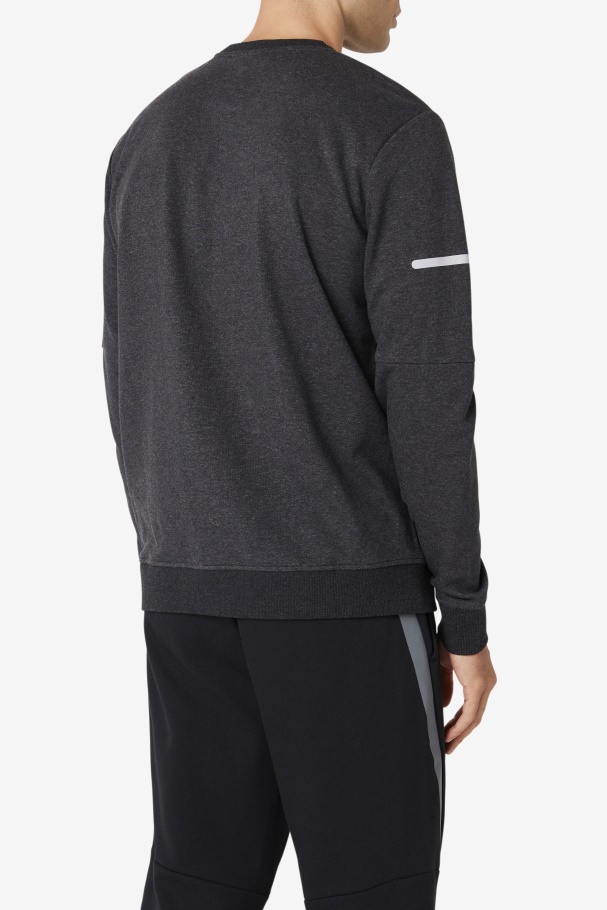 Commuter Crew Fila UK Black Heather