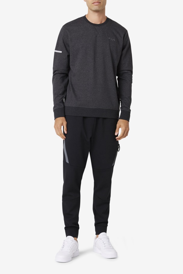 Commuter Crew Fila UK Black Heather
