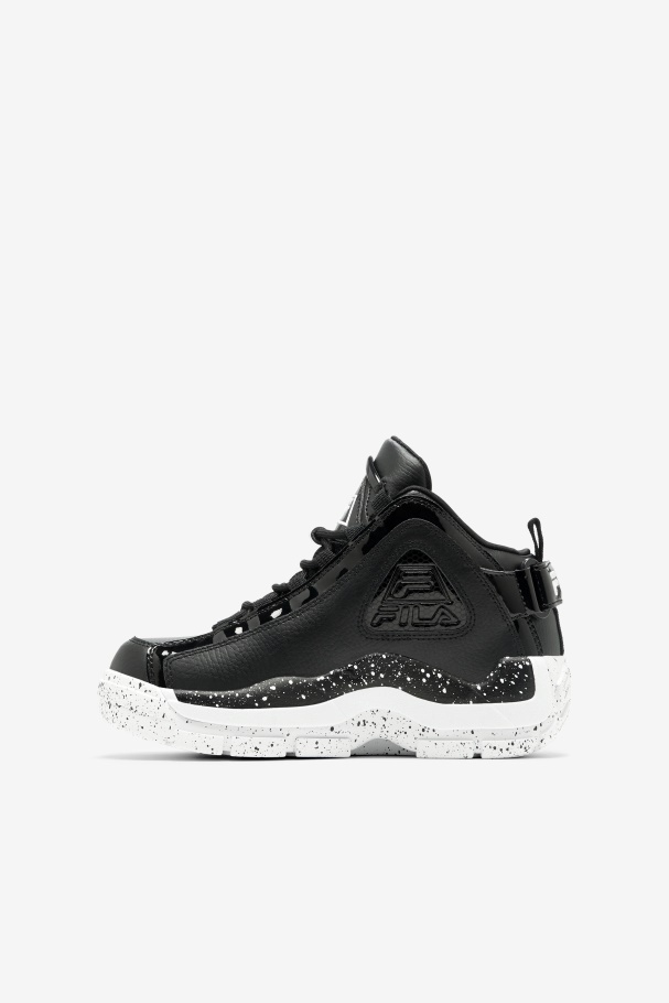 Black/White Fila UK Little Kids\' Grant Hill 2