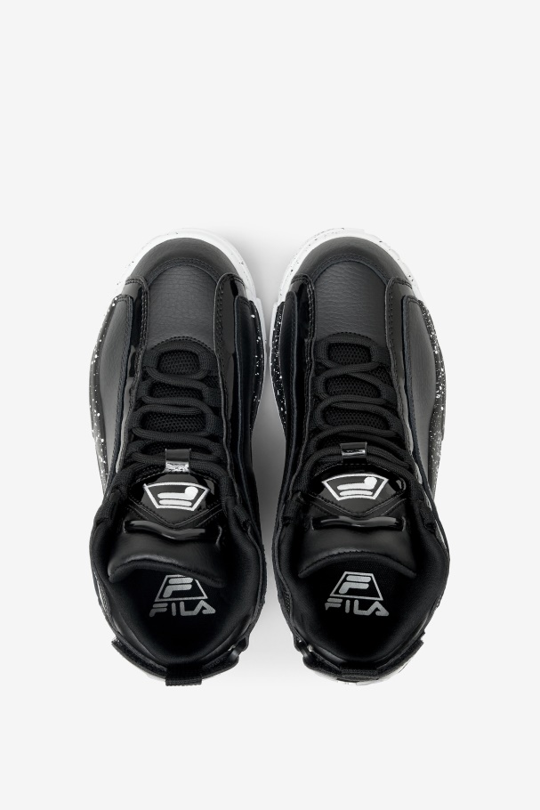 Black/White Fila UK Little Kids\' Grant Hill 2