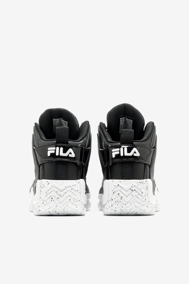 Black/White Fila UK Little Kids\' Grant Hill 2
