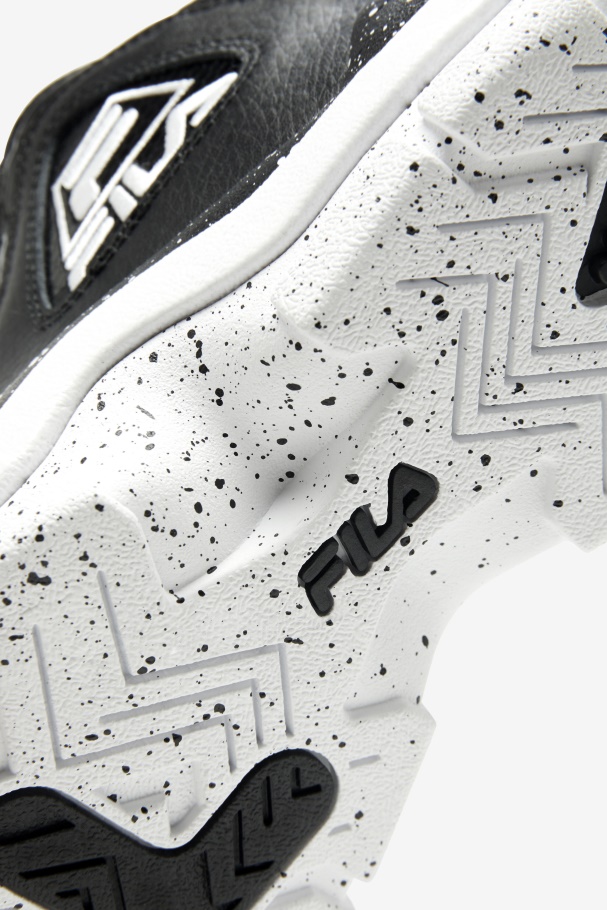 Black/White Fila UK Little Kids\' Grant Hill 2