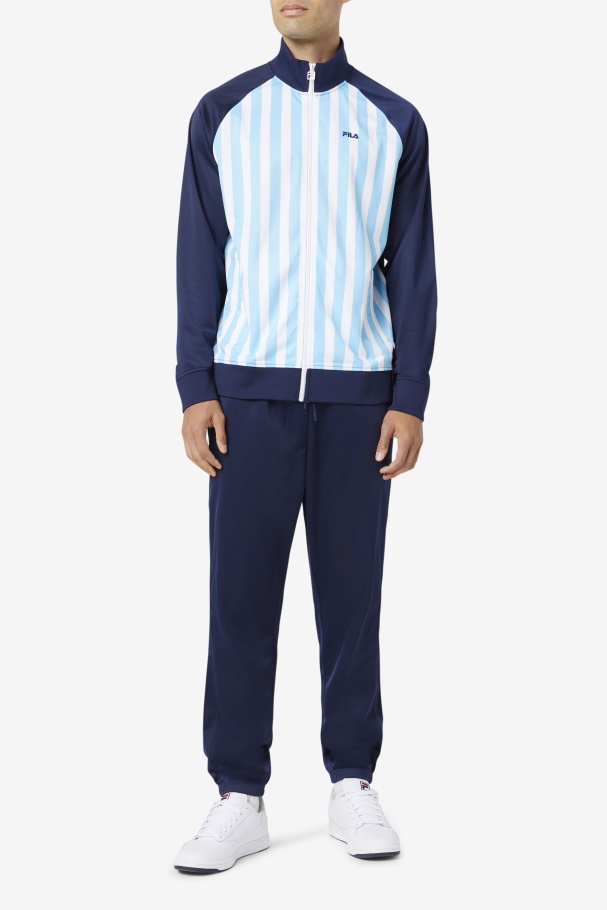 Navy/Baltic Sea Fila UK Argentina Track Pant