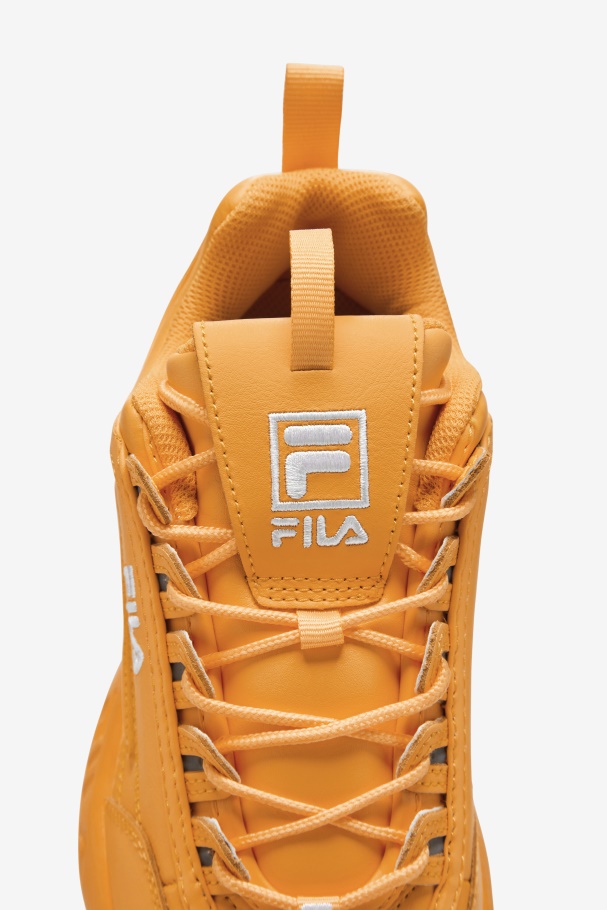 Marigold/White Fila UK Women\'s Disruptor 2 Premium