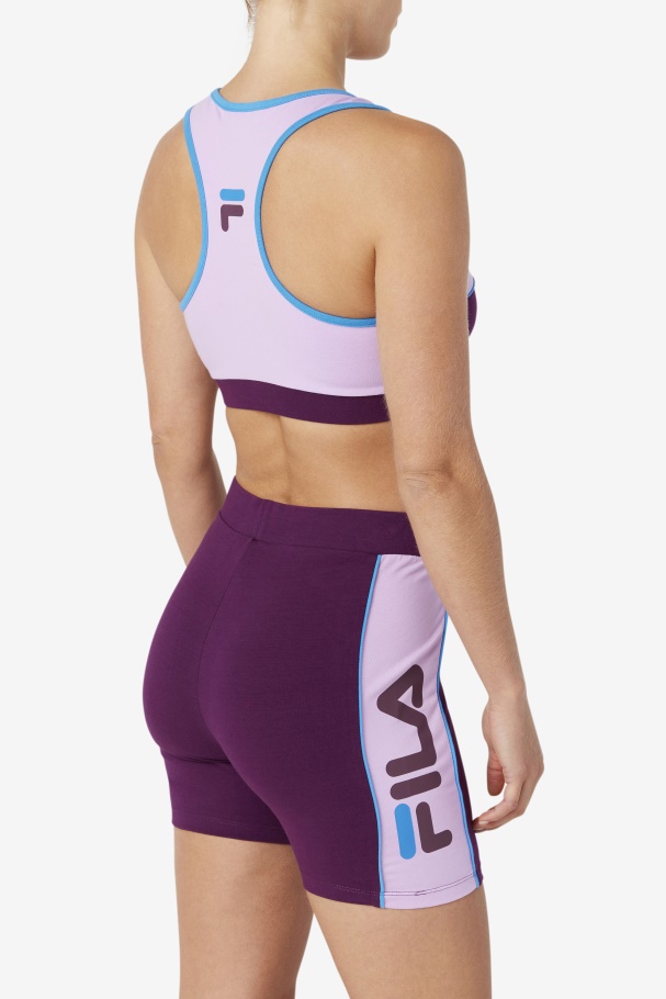 Kairi Bra Top Crocus Petal Fila UK