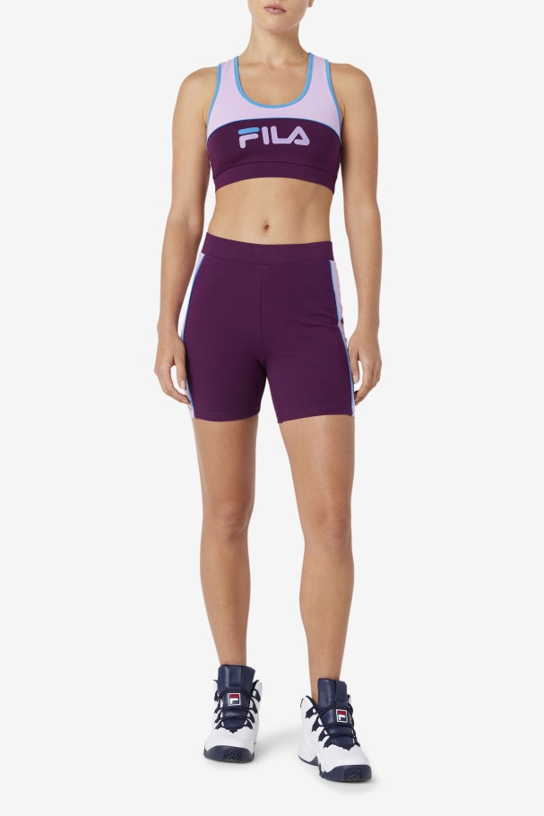 Kairi Bra Top Crocus Petal Fila UK