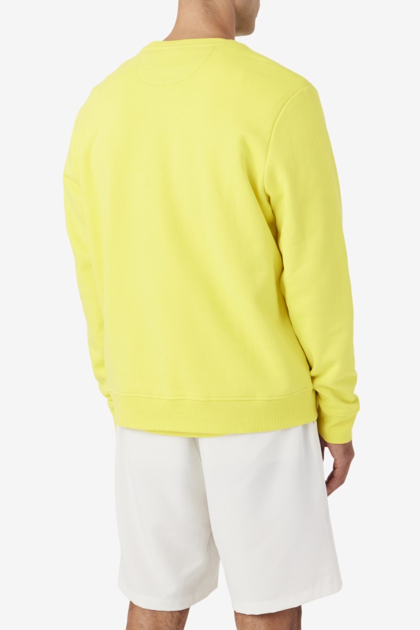 Kush Crew Fila UK Yellow/Navy/Gardenia