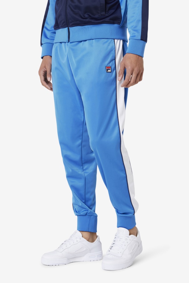 Elijah Track Pant Strong Blue/White/Navy Fila UK