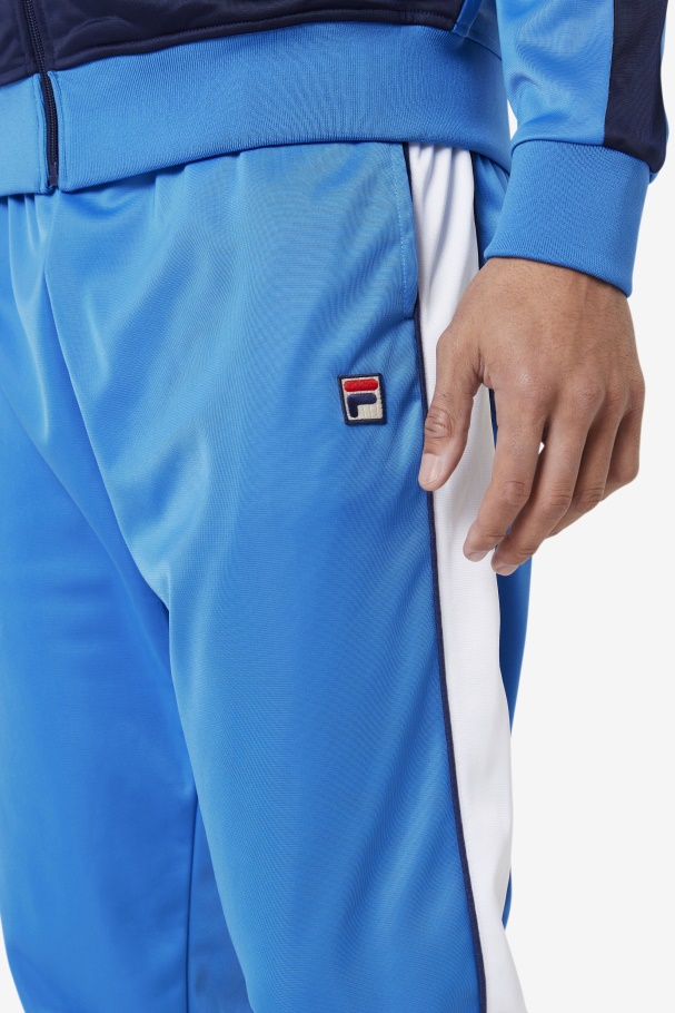 Elijah Track Pant Strong Blue/White/Navy Fila UK