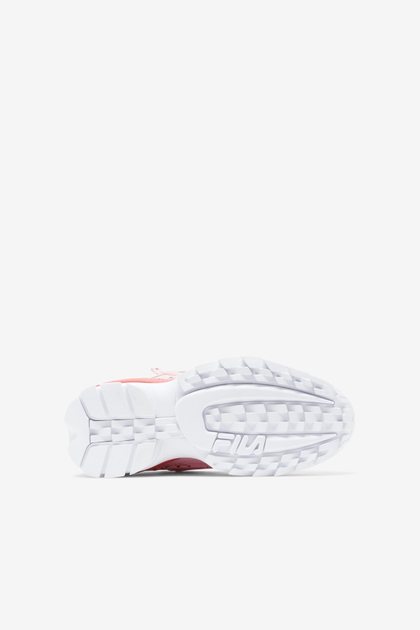 Fila UK Pink/Coral Blush/White Big Kids\' Disruptor 2 Exp