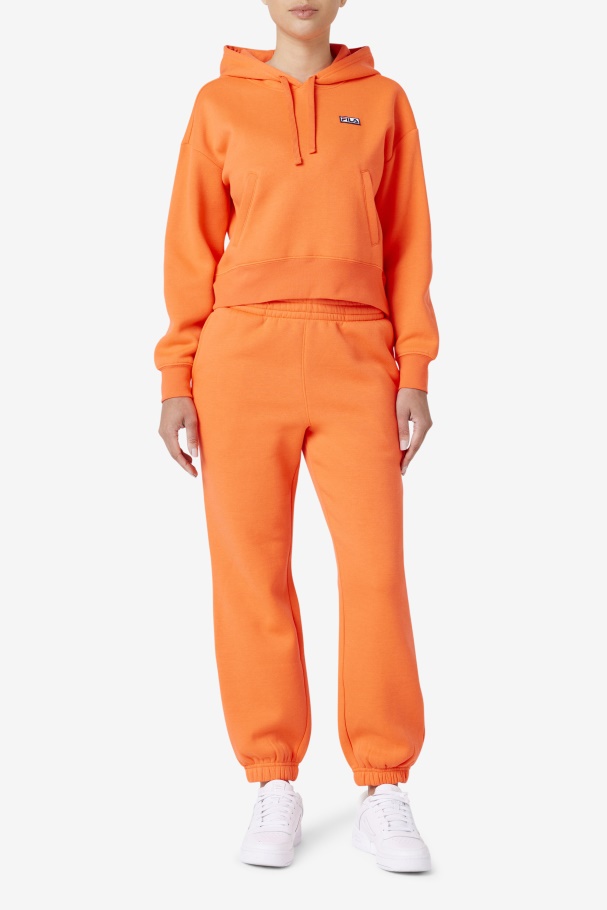 Fiery Coral Fila UK Lassie Jogger