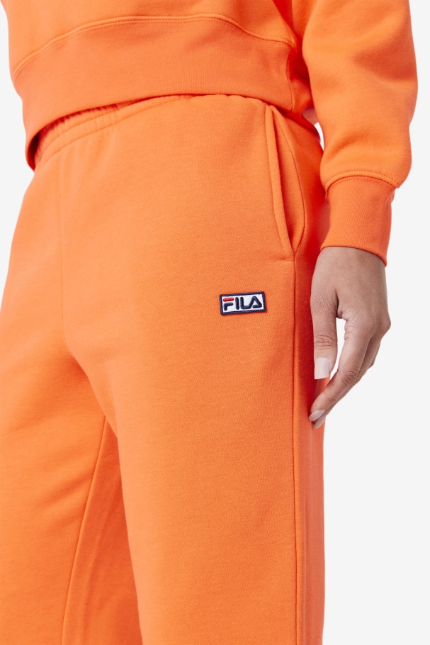 Fiery Coral Fila UK Lassie Jogger