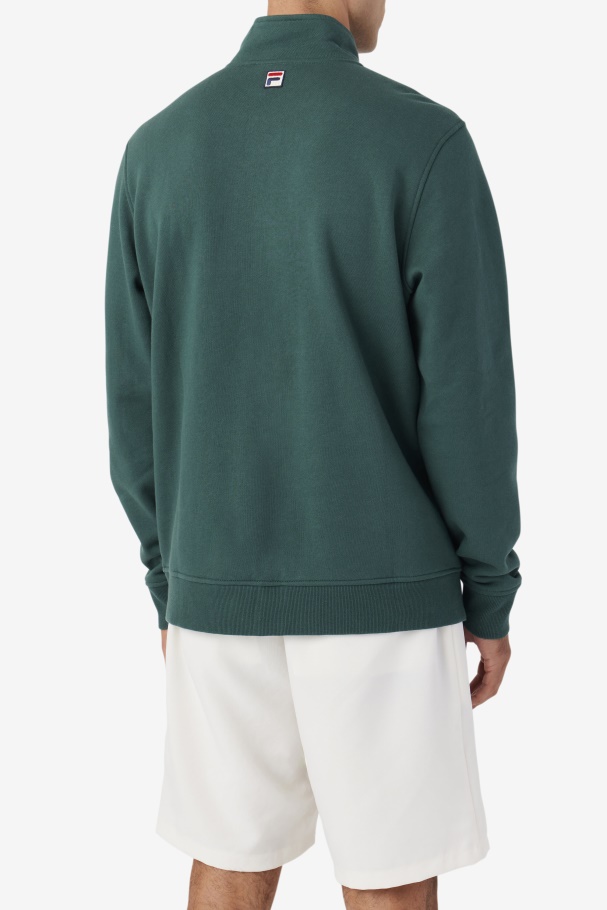 June Bug/Stone Nima 1/4 Zip Sweatshirt Fila UK