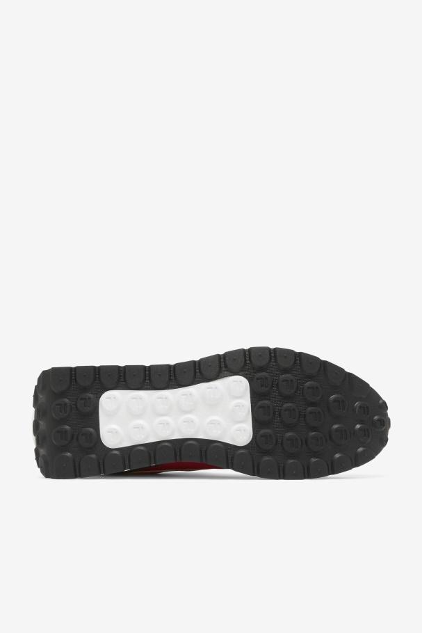 Fila UK Men\'s Renno Black/Red/Gold