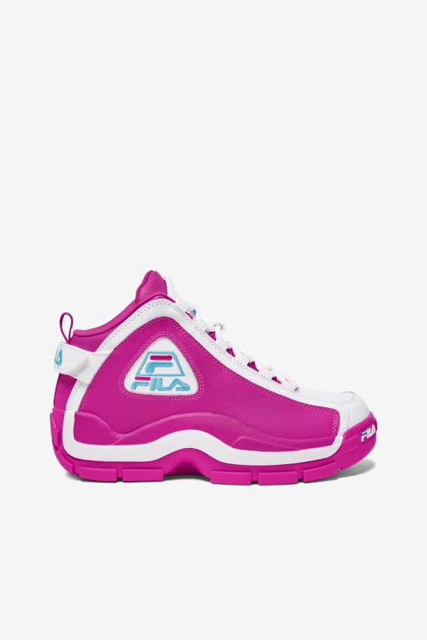 Fila UK Women's Grant Hill 2 Pink Glo/White/Bluefish