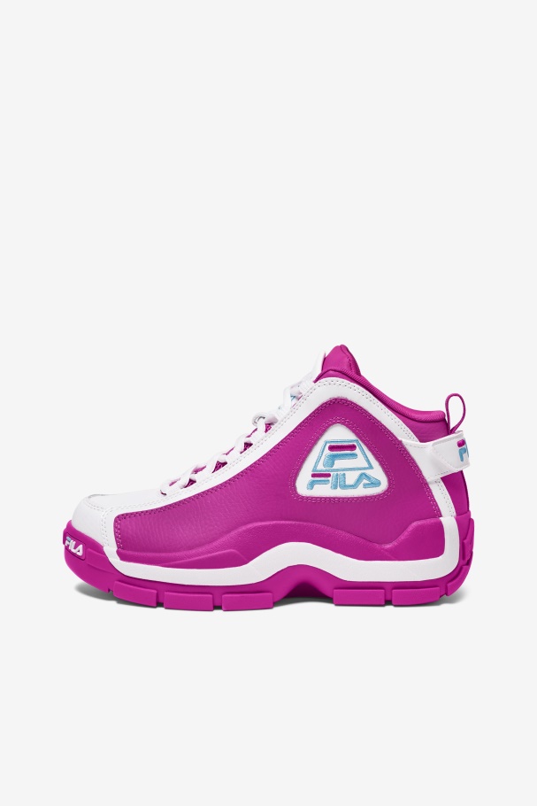 Fila UK Women\'s Grant Hill 2 Pink Glo/White/Bluefish