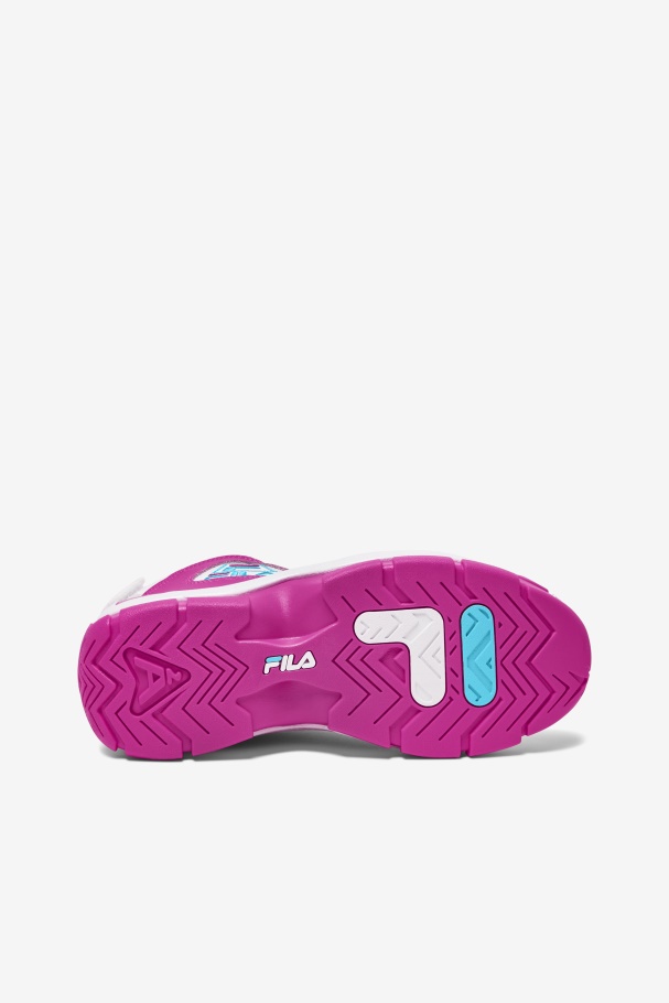 Fila UK Women\'s Grant Hill 2 Pink Glo/White/Bluefish